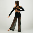 spodnie BLACK MESH FLOW
