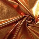 Miedziana błyszcząca lycra COPPER SHINE DARK BROWN z brązowym spodem do szycia strojów tanecznych i kostiumów scenicznych.