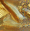 lycra GOLD SNAKE HOLO