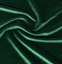Butelkowozielony welur SMOOTH STRETCH VELVET BOTTLE GREEN – angielska lycra welurowa rozciągliwa w 4 kierunkach do strojów tanecznych.
